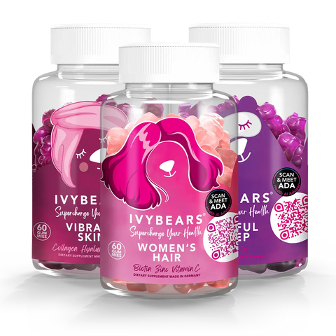 Women’s Hair Vitamins, Vibrant Skin & Restful Sleep