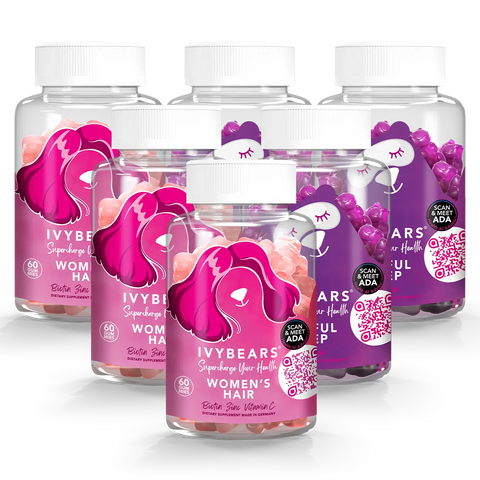 Restful Sleep & Women’s Hair Vitamins