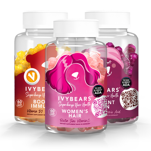 Women’s Hair Vitamins, Vibrant Skin & Boost Immune