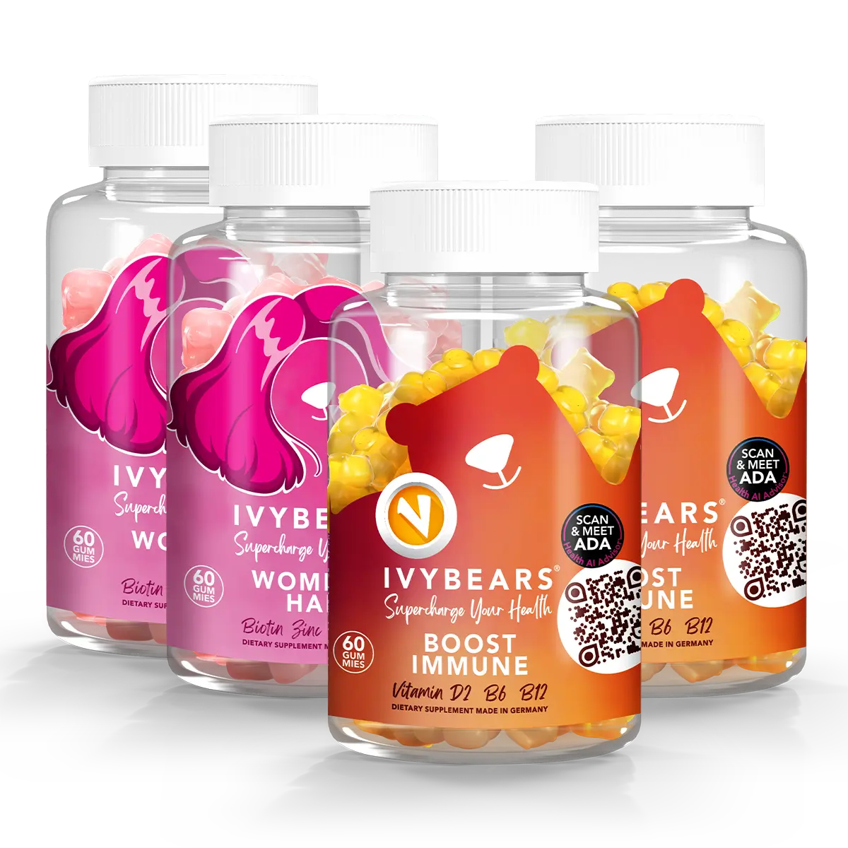 Boost Immune & Women’s Hair Vitamins