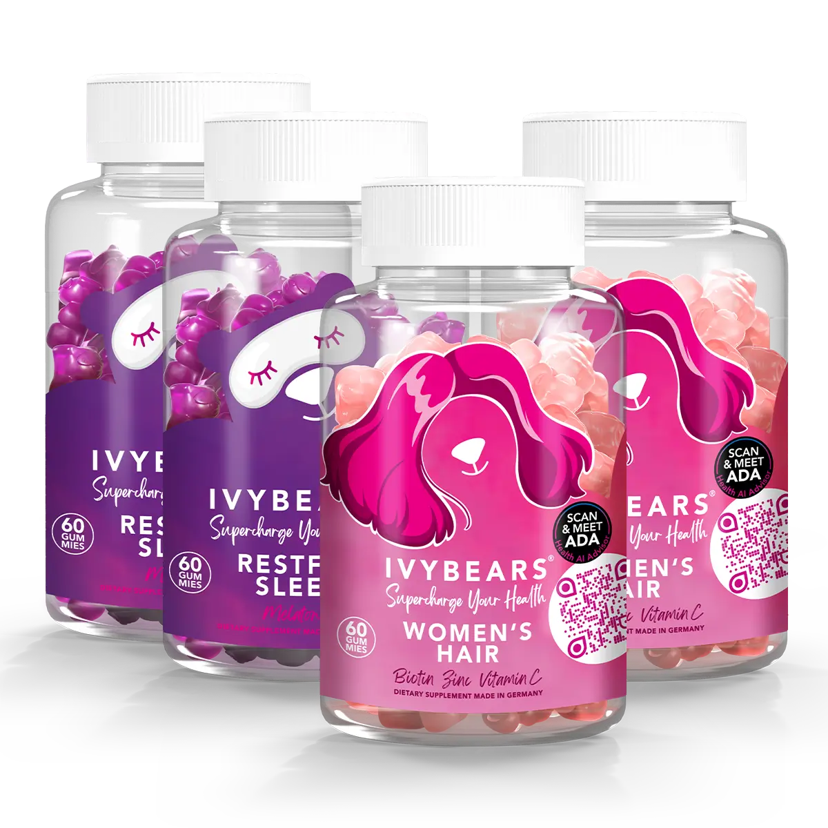 Restful Sleep & Women’s Hair Vitamins