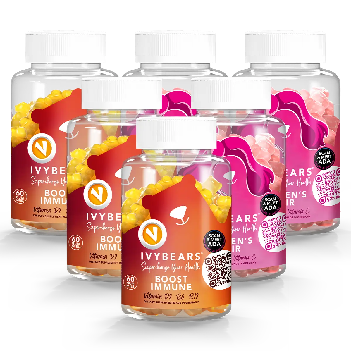 Boost Immune & Women’s Hair Vitamins