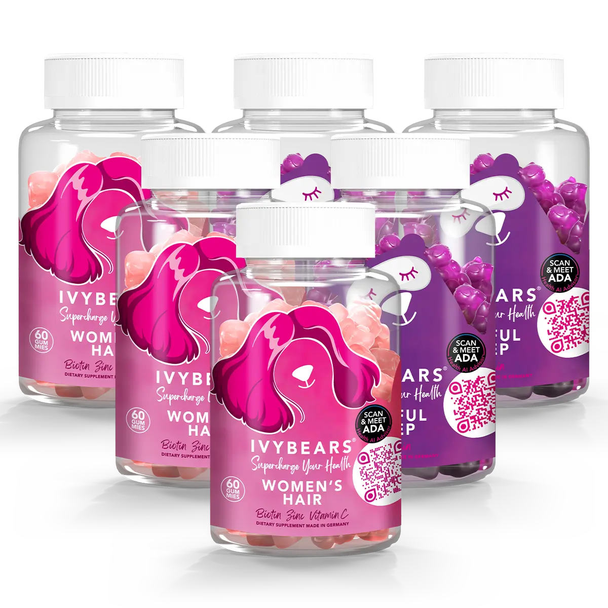 Restful Sleep & Women’s Hair Vitamins
