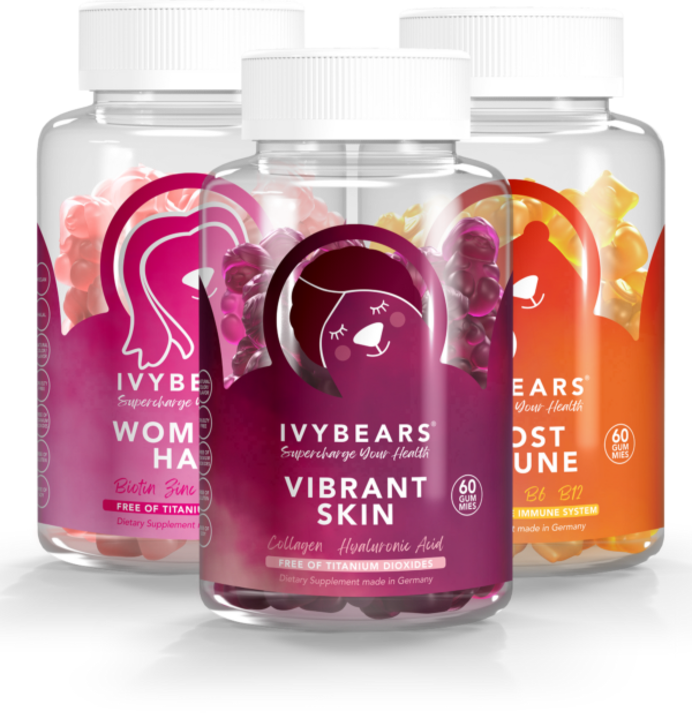 Women’s Hair Vitamins, Vibrant Skin & Boost Immune