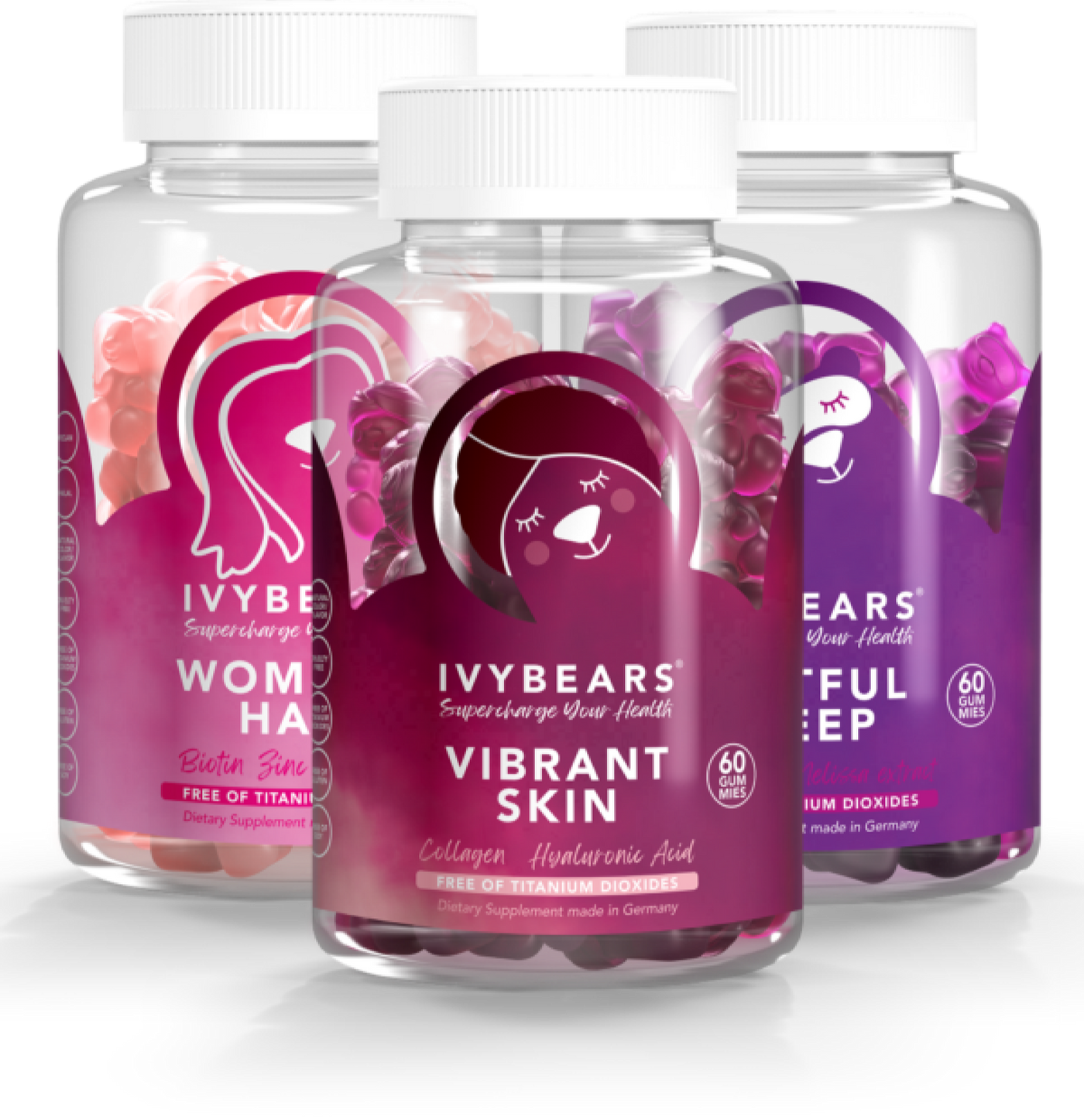 Women’s Hair Vitamins, Vibrant Skin & Restful Sleep