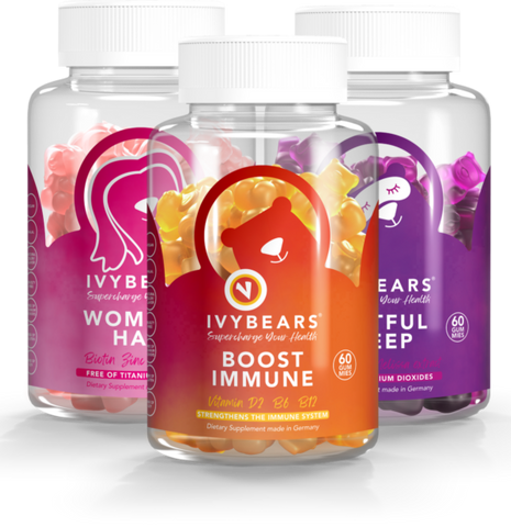 Women’s Hair Vitamins, Boost Immune & Restful Sleep