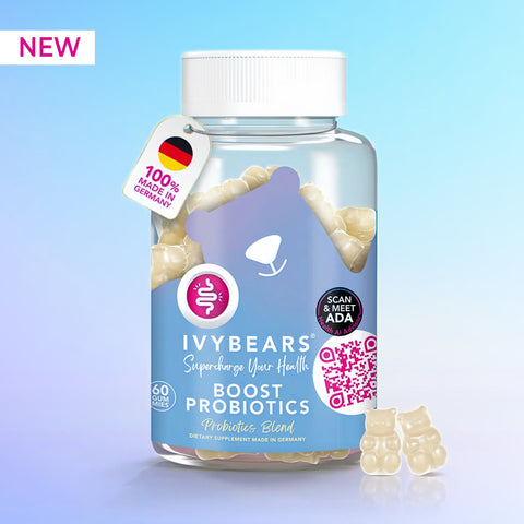Boost Probiotics Gummies – 10 Billion CFU, 3 Strains, Yogurt Flavor, 60 Gummies